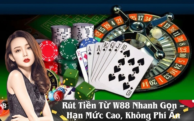 Rút Tiền Từ W88 Nhanh Gọn – Hạn Mức Cao, Không Phí Ẩn